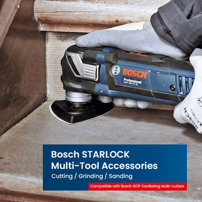 Lâmina de serra oscilante Bosch Starlock, conjunto de acessórios de lâminas de ferramentas multiuso oscilantes para ferramentas elétricas renovadoras da série Bosch Gop