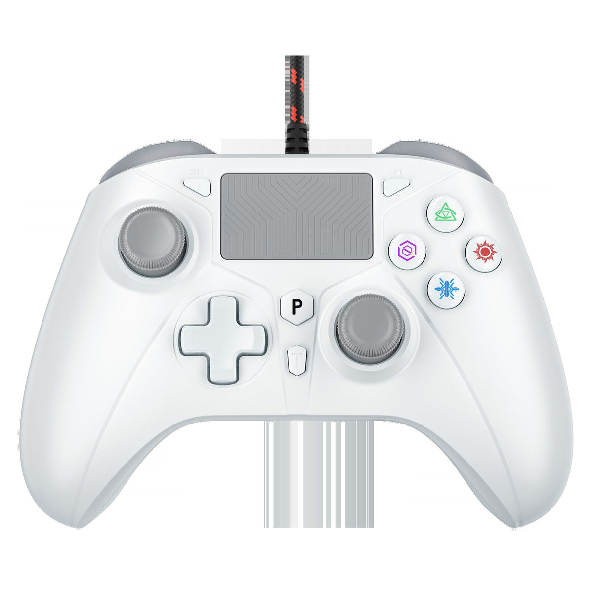 Controller For Playstation 5 PS5/PS4/PC/Steam Wired Gamepad Turbo Dual Vibrate Hall Effect Linear Trigger Game Control Joystick