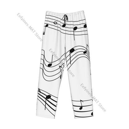 Cute Hedgehog Mens Pajamas Pyjamas Pants Lounge Pants Sleep Bottoms