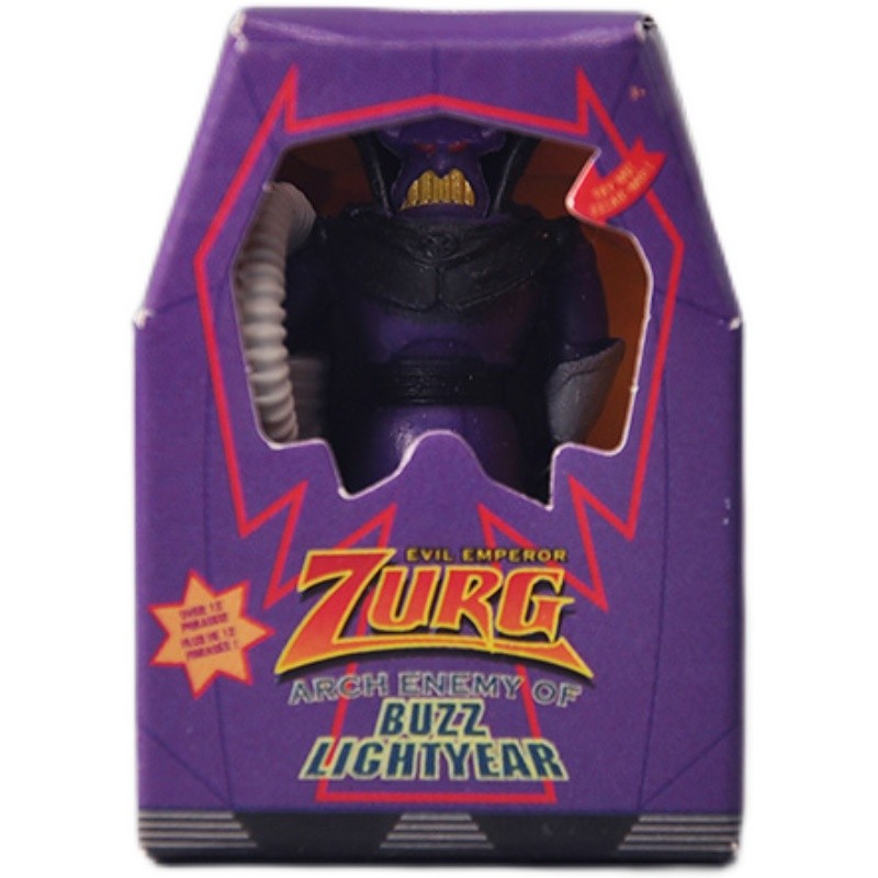 3,8 cm Disney Anime Toy Story Zurg Boneco de Ação de Brinquedo Vilão Presentes para Crianças Quarto Bolo Decoração Toy Story Zurg Boneco
