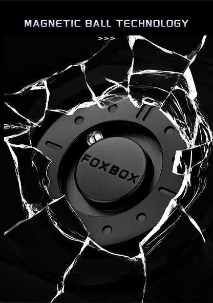 FOXBOX Creative Scrolling Pointer Magnetic Force Men's Quartz Wristwatches Outdoor Sports Waterproof Watch Men Relogio Masculino
