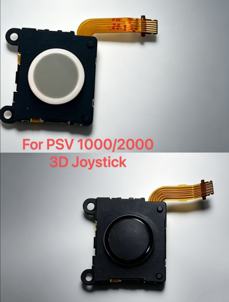 HN Original for PS Vita PSV 1000 1004 1006 Left Right 3D Analog Joystick for PSV 2000 Control Analog Joystick Button Black White