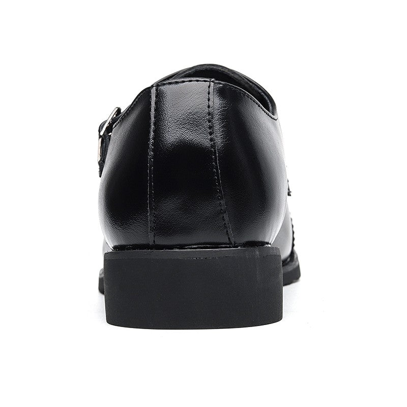 2024 New Men Formal Italian Brand Business Shoes Men Brogue Shoes Oxford Leather Coiffeur Wedding Dress Elegant Shoes for Men