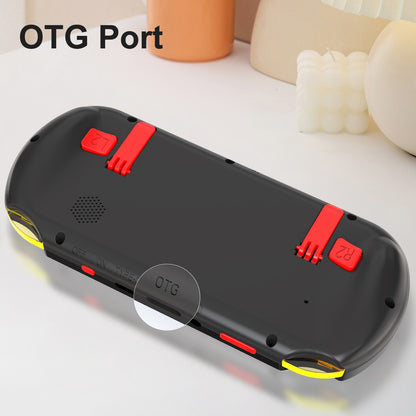 GAMINJA ANS16 Handheld Game 4.5 Inch IPS Screen RGB Lighting Portable Retro Video Game Console 64GB For PS1/GBA/SFC
