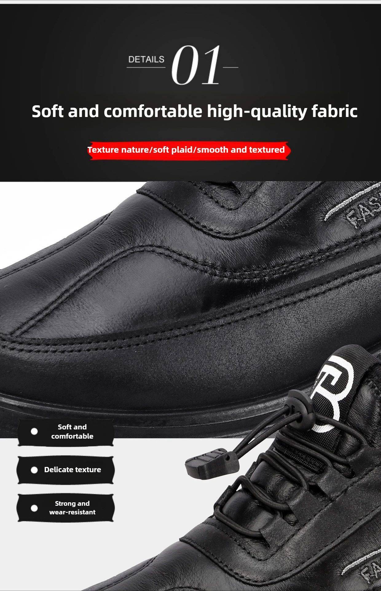 Winter Fashion Men's Shoes Warm Plush  Men's Black Waterproof Zapatillas Hombre Comfortable Men's Walking Shoes