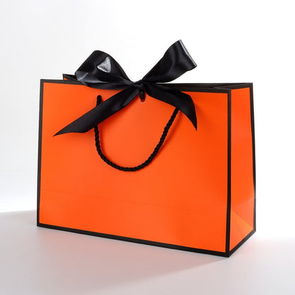 1pc Large Paper Gift Bag?Excluding Decorative Paper and Cards? - Valentine's Day Gift Bag - Portable Gift Bag with Handle