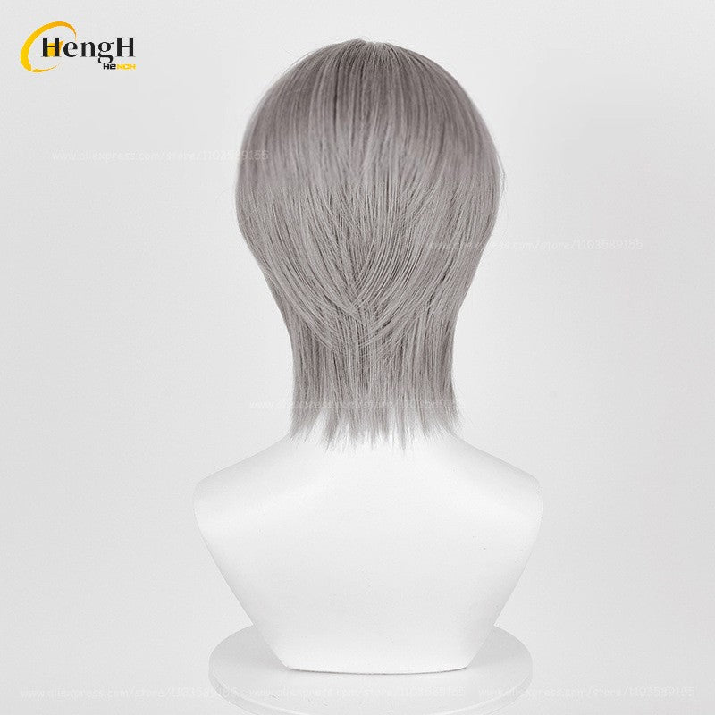Em estoque Anime Till Ivan Luka Sua Mizi Perucas Sintéticas de Anime para Cosplay Cabelo Resistente ao Calor Perucas de Festa de Halloween + Touca de Peruca Grátis