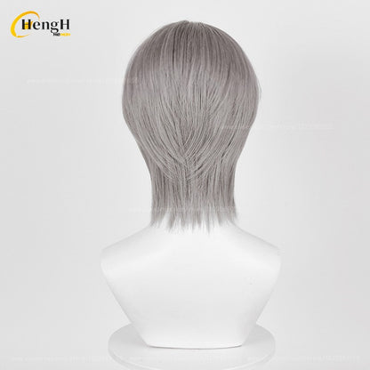 Em estoque Anime Till Ivan Luka Sua Mizi Perucas Sintéticas de Anime para Cosplay Cabelo Resistente ao Calor Perucas de Festa de Halloween + Touca de Peruca Grátis