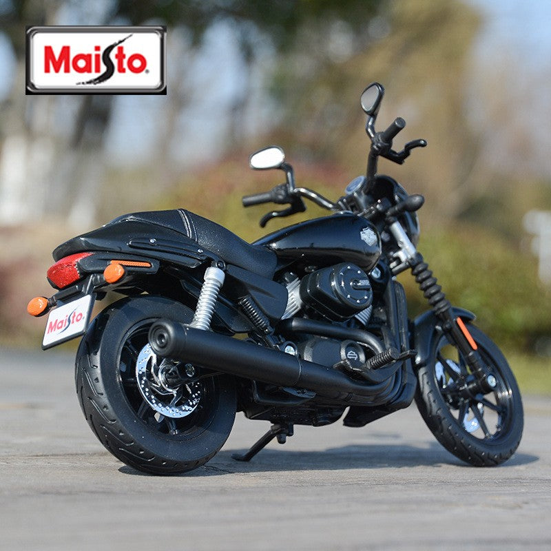 Maisto 1:12 Harley 2015 Street 750 Liga Moto Modelo Diecast Metal Brinquedo Corrida Moto Modelo Simulação Coleção Presente Infantil