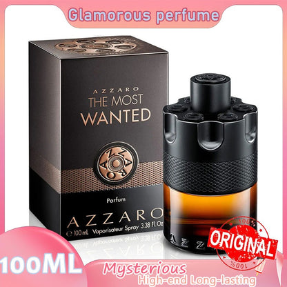 100ML Para Azzaro The Most Wanted Parfum Charm Eau De Parfum Intenso Amadeirado Picante Sedutor Frangrância Data Desgaste Duradouro Perfume