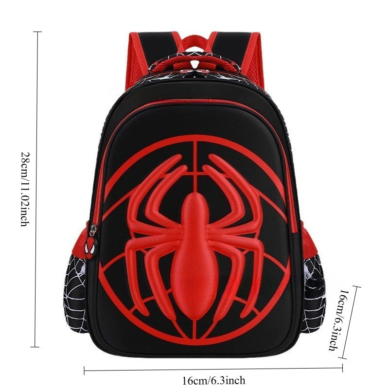 Mochila Infantil Homem-Aranha, Mochila para Menino, Mochila Infantil para Jardim de Infância, Desenho Animado Impermeável, Presente de Halloween e Natal