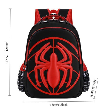 Mochila Infantil Homem-Aranha, Mochila para Menino, Mochila Infantil para Jardim de Infância, Desenho Animado Impermeável, Presente de Halloween e Natal