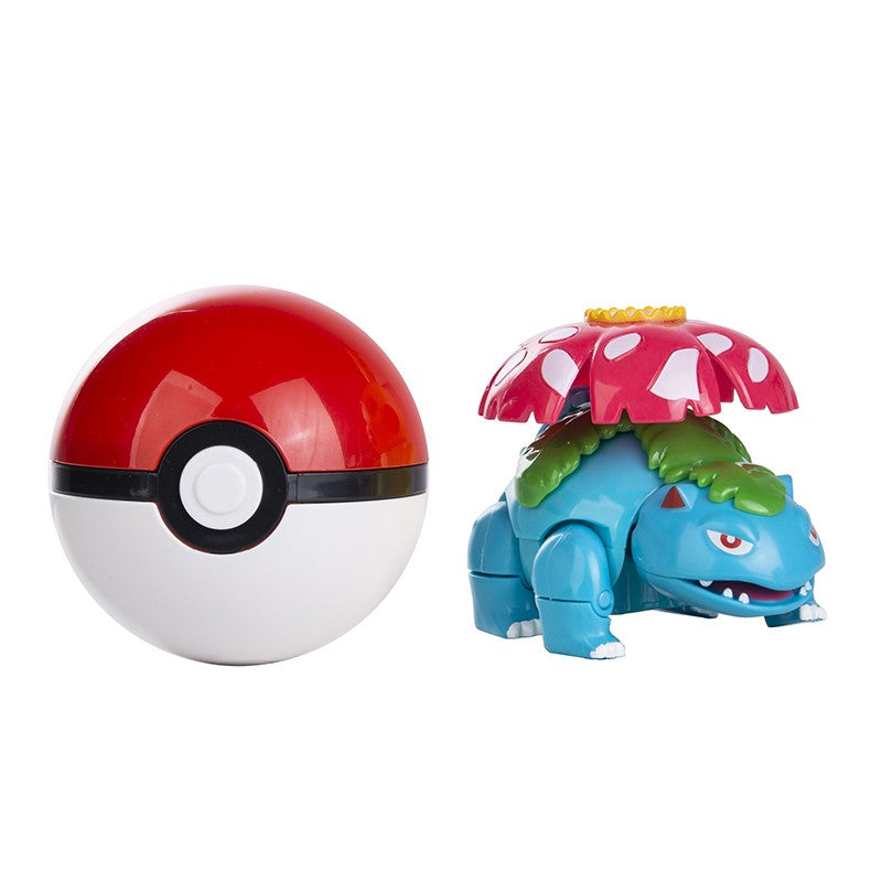 Novos Bonecos Pokémon Caixa Original Genuína Pikachu Charizard Greninja Monstro de Bolso Pokebola Brinquedos Modelo de Deformação de Ação Presente
