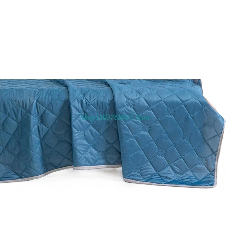 R53F Elegante Cobertor Refrescante Colcha Macia Design Compacto Para Acampamento Férias Na Praia