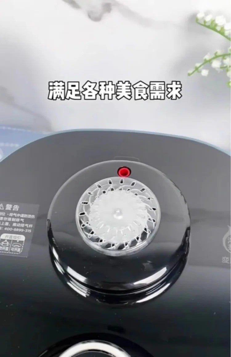 220V Midea Electric Pressure Cooker Stainless Steel Dual Pot Smart Multicooker for Home Kitchen BD