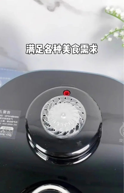 220V Midea Electric Pressure Cooker Stainless Steel Dual Pot Smart Multicooker for Home Kitchen BD