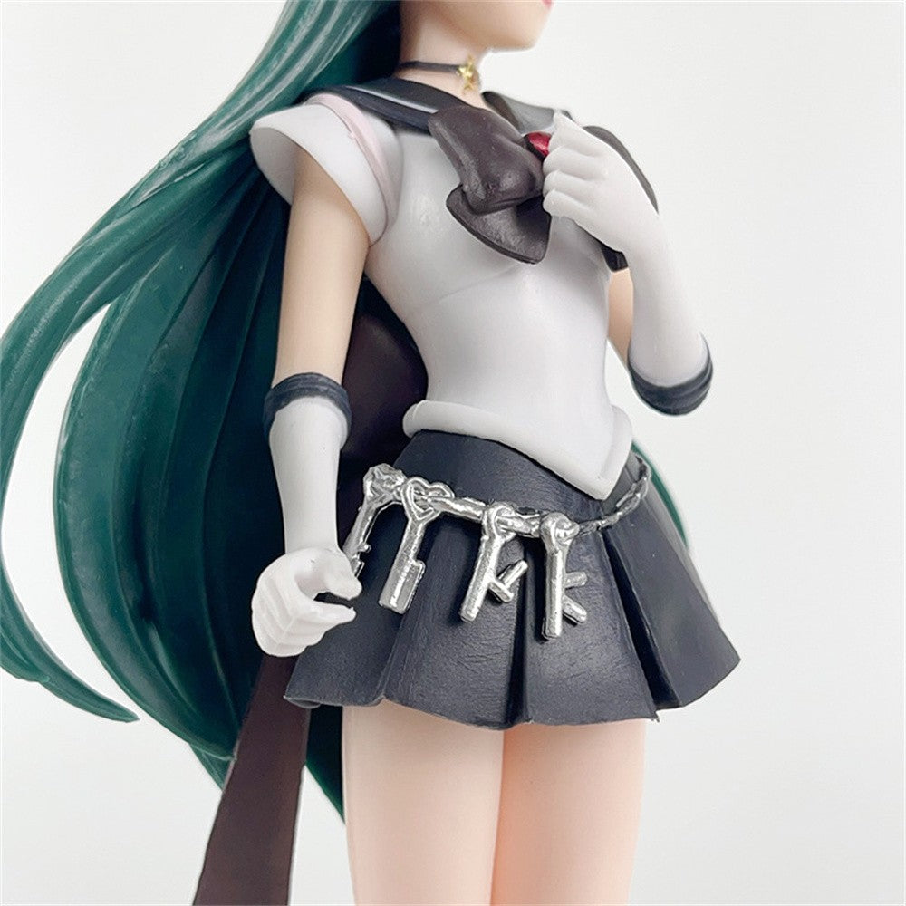 23cm Sailor Moon Anime Figura Marinheiro Marte Mercúrio Júpiter Vênus Saturno Action Figure Modelo Brinquedos Colecionáveis Presente de Aniversário para Crianças