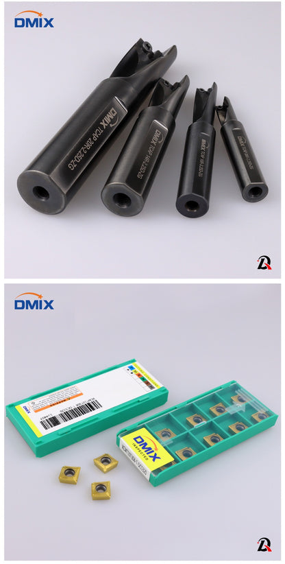 Série DMIX TCAP/SF para inserto de perfuração XCMT/QCMT Perfuração, torneamento, mandrilamento e outras brocas multifuncionais integradas Multiuso