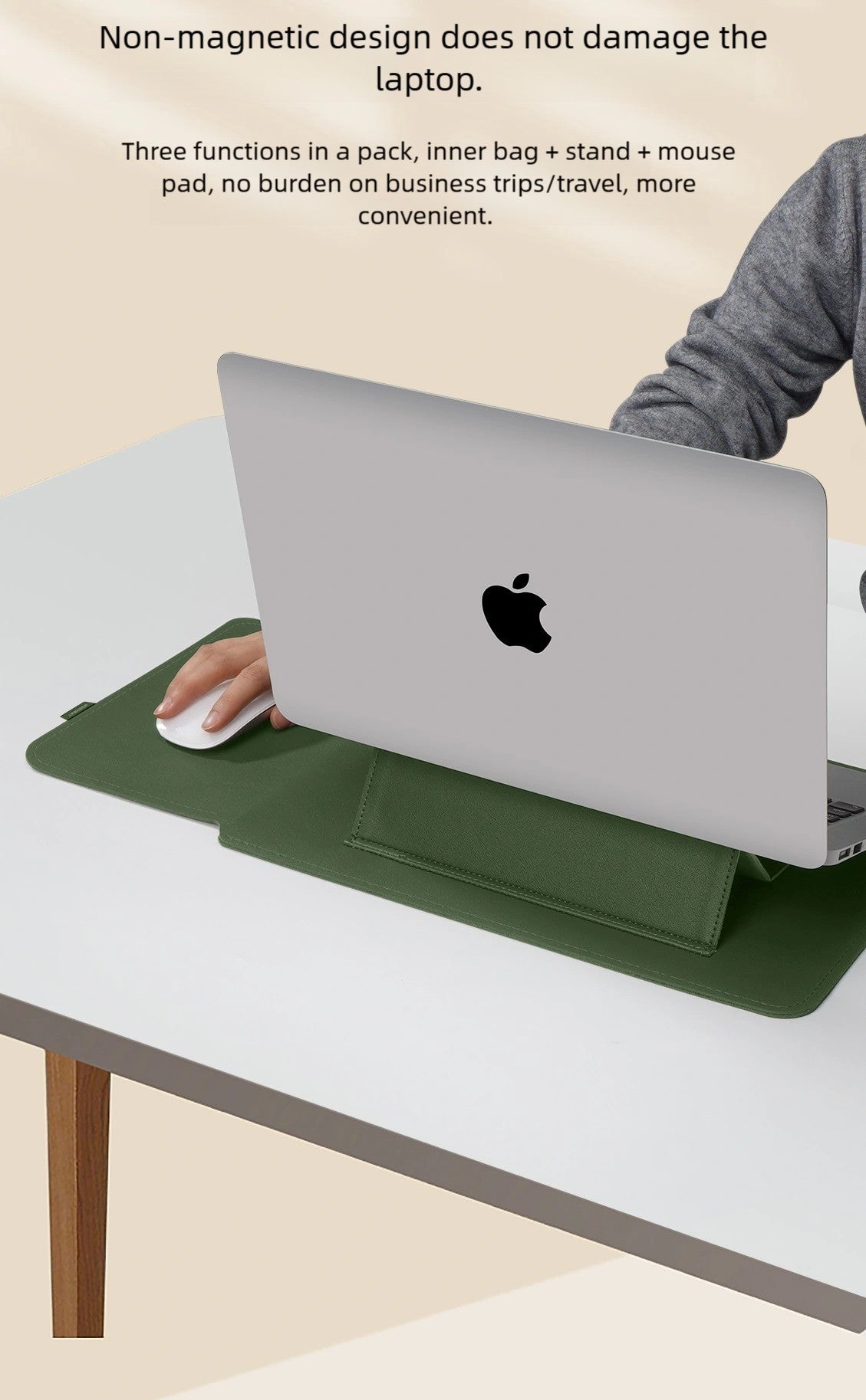 Laptop Sleeve Bag Case For Apple Macbook Air Pro 13 M1 M2 M3 Notebook Cover Tablet Bag For ASUS HP DELL 13.3 13.6 14 15 15.6 16