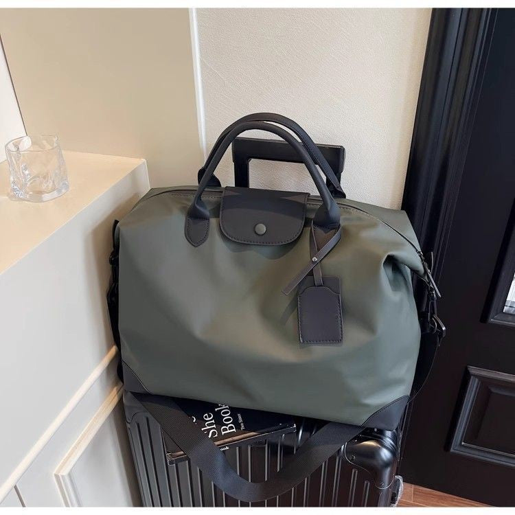 Women's Yoga Fitness Bag Short Trip Travel Bag Waterproof Soft Large Capacity