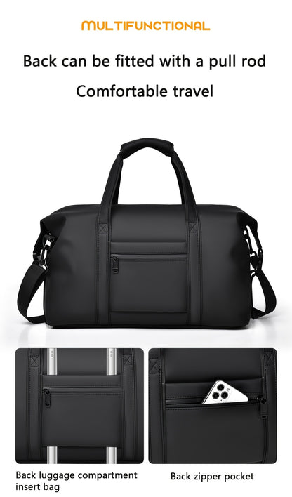 Large Capacity Travel Bag,Portable Overnight Duffel Bag Unisex Sport Fitness Bag,Perfect For  Sports And Outdoor Adventures