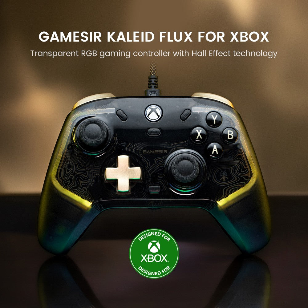 GameSir Kaleid Xbox Gaming Controller Wired Gamepad for Xbox Series X, Xbox Series S, Xbox One, with Hall Effect Joystick