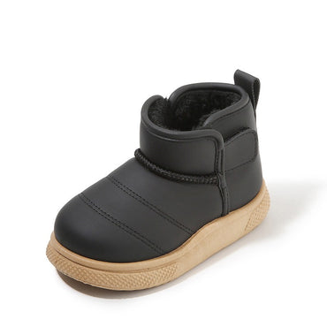 Autumn Winter Baby Boys Girls Snow Boots Children Outdoor Plush Shoes Anti-Slippery Infant Casual Shoes Waterproof Kids Boots