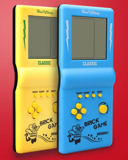 Rechargeable Portable Pocket Game Console Type-C Charge Retro Handheld Game Player with Switch for Tetris Machine Puzzle Toys
