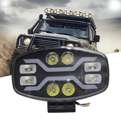 JALVN7 LED Luz de Condução para Caminhão Off Road Scania Man LED Farol de Trabalho DRL Amarelo Branco 100W 22000LM