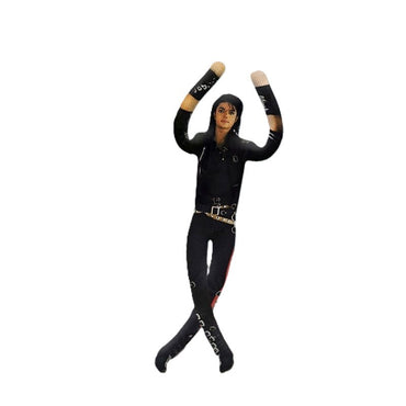 HOT Anime Michael Jackson Cosplay Prop Doll Plush Stuffed Figure Dolls Room Decoration Abstract Joint Mobility Props Gift