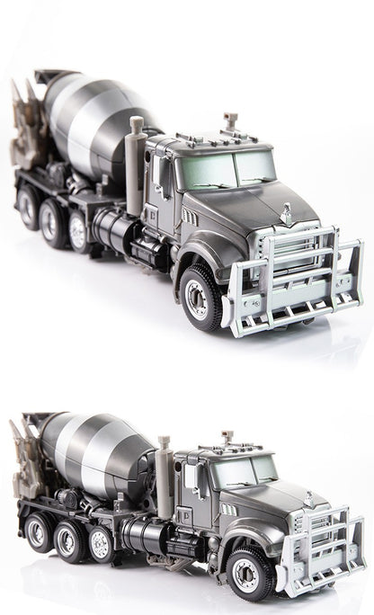 DD02 Anime Transformation Toys AOYI 8 EM 1 Boneco Articulado Maneiro Modelo Scrapper G1 KO SS60 Devastator Engenharia Carro Robô Menino