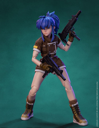 TUNSHI STUDIO METAL SLUG TS-012 1/12 Scale Female Soldier Leona 14.5cm Full Set Collectible Action Figure Model Doll