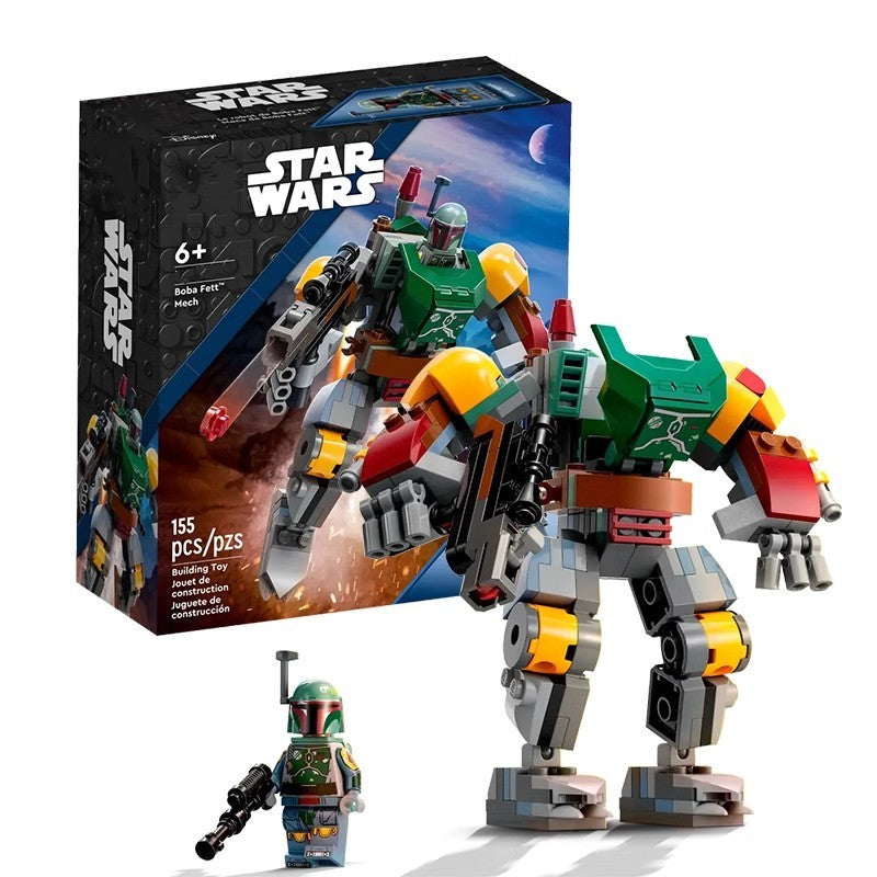 Hasbro Star Wars 75368 Darth Vader Mech Mannequin Building Kit with Openable Mech Collectible Toys