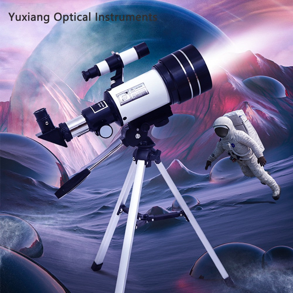 F30070 Telescópio Astronômico Profissional de Alta Definição de Alta Potência HD para Observação da Lua e Pássaros Monocular