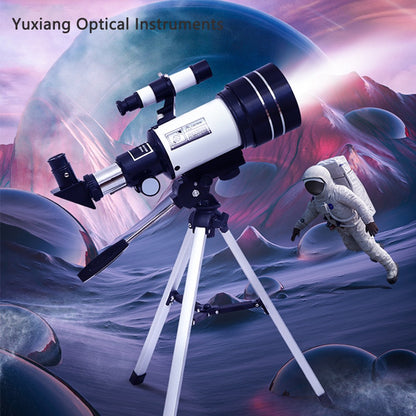 F30070 Telescópio Astronômico Profissional de Alta Definição de Alta Potência HD para Observação da Lua e Pássaros Monocular