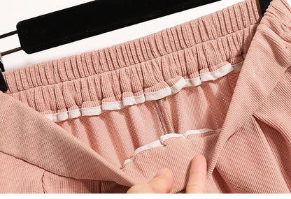 2025 Plus Size Pleated Skirts Solid Versatile Medium Length Skirt A-Line Maxi Gown Cover Autumn Winter New Half-length Skirt