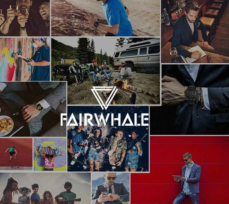 Mark Fairwhale Fashion Watch For Men Casual Leather Strap Quartz Watch Sports Waterproof Square Wristwatch Man 2025 Hot Sale