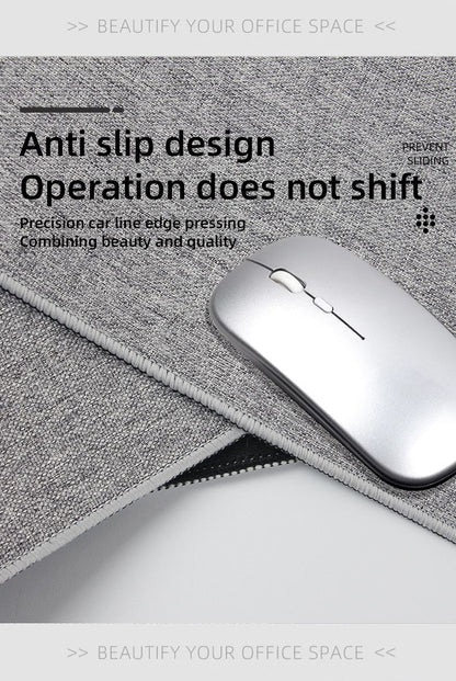 Mousepad Extra Grande de Borracha de Algodão e Linho XXL, Mousepad Gamer, Tapete de Mesa Grande para Jogos, Tapete de Teclado, Tapete de Mesa de Computador