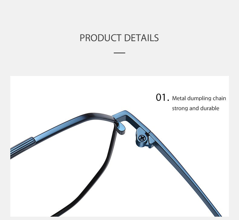 Men Reading Glasses Prescription Eyeglasses Frame CR39 Optics Lenses Myopia Presbyopic Eyewear Women Blue Light Blocking Glasses