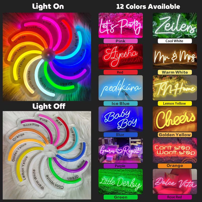 Custom Text and Santa Hat Neon Sign Creative LED Christmas Light Wall Decor Unique Xmas Gift for Home Party Holiday Decoration