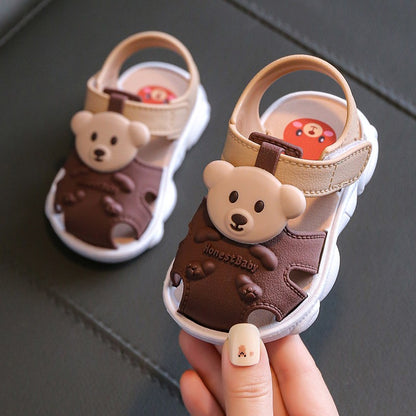 Summer Baby Boys Girls Sandals Children Beach Sandals Cartoon Infant Toddler Shoes Comfortable Soft Sole Kids Shoes 1-3 Years