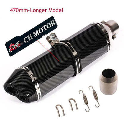 51mm Escape Moto Tube Motorcycle Exhaust Muffler