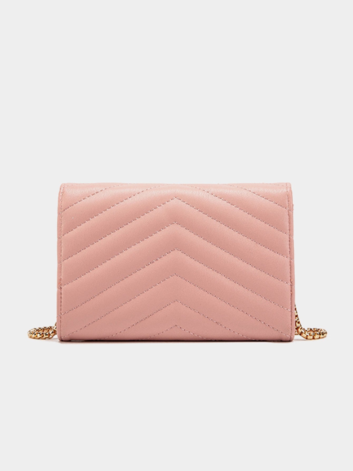 Stylish women's quilted handbag/wallet highquality PU leather crossbody bag casual portable versatile women's clutch