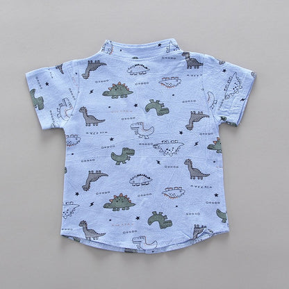 New Summer Baby Boys Clothes Suit Children Fashion Cartoon Shirt Shorts 2Pcs/Sets Toddler Casual Costume Infant Kids Tracksuits