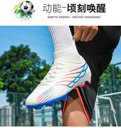 New Men Soccer Shoes Professional Ultralight Football Shoes Society Cleats Outdoor Football Field Boots Fast Sneaker Match