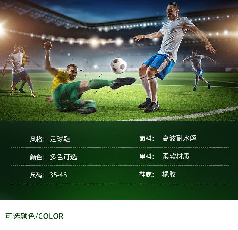 Hot Sale Mens Soccer Cleats High Ankle Football Shoes Long Spikes Outdoor Soccer Traing Boots For Men Women Soccer Shoes