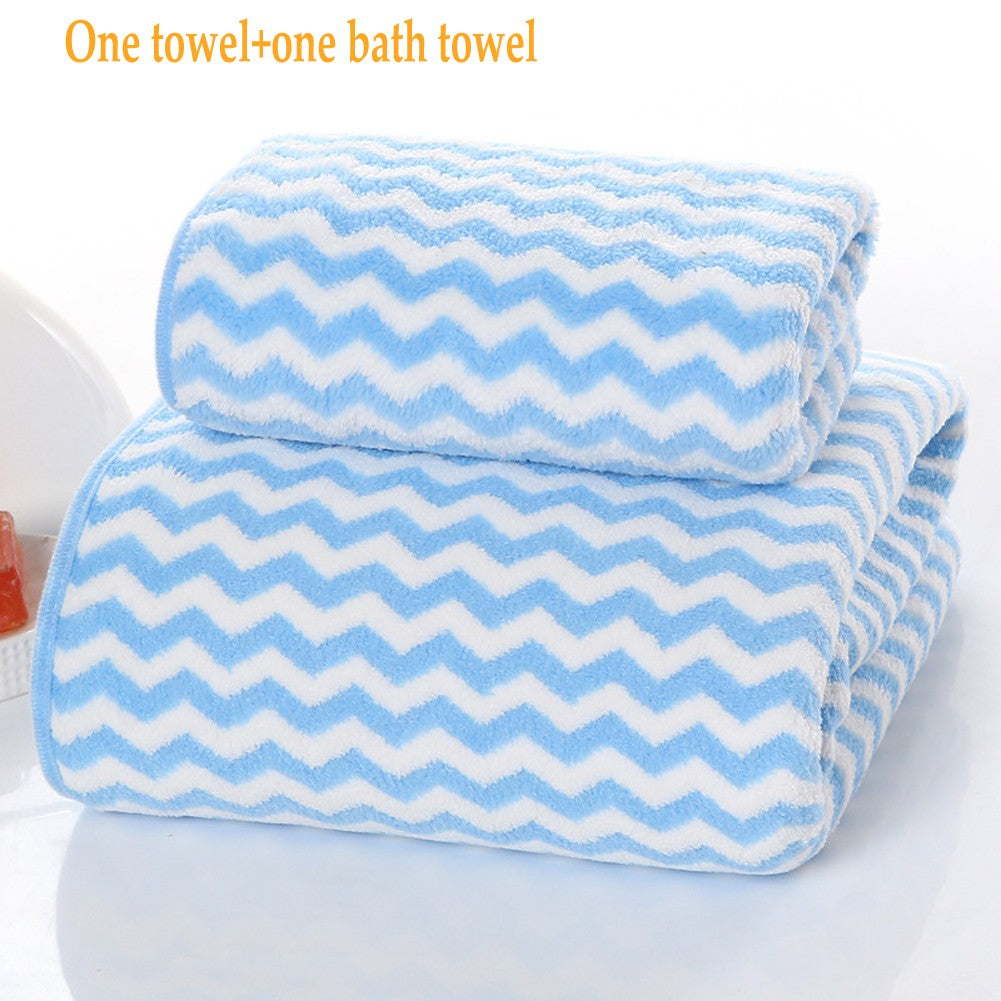 2pcs Quality Towels Wholesale Bulk Pack Soft Absorbent Quick-Dry Bath Towels Travel Sport Spa Bathroom Swim Supplies