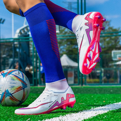 Men Football Shoes TF/FG Society Cleats Indoor Soccer Shoes Professional Football Field Boots Fast Unisex Sneaker Top Quality