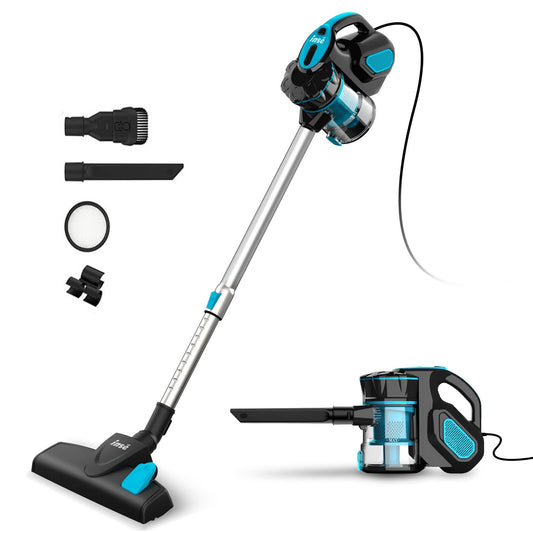 Aspirador de Pó com Fio INSE I5 Sucção Potente 18Kpa Motor 600W Aspirador Vertical Portátil para Casa, Pelos de Animais, Piso Duro