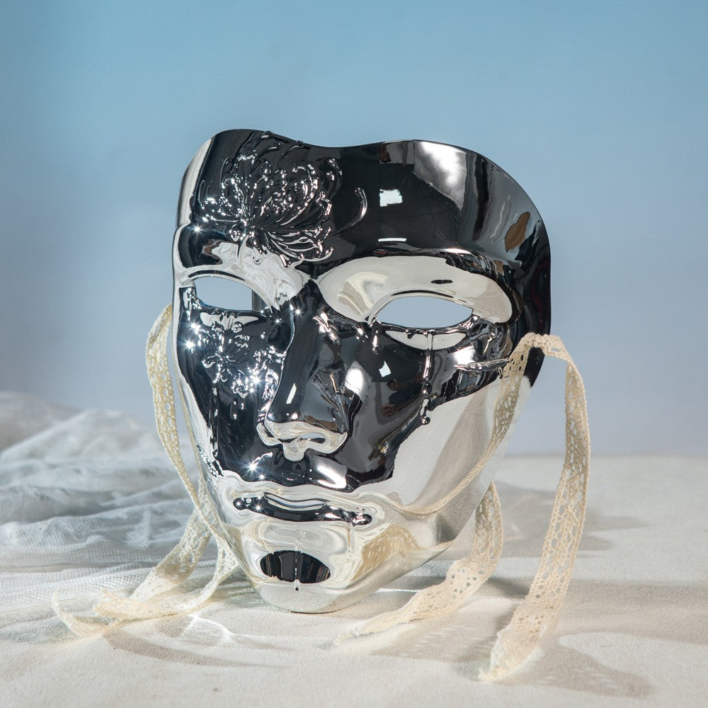 Mask Retro Hand Drawing Fashion Men and Women SameStyle Ancient Style Adult Style Hanfu Props Ball Party Secret Room Accessories